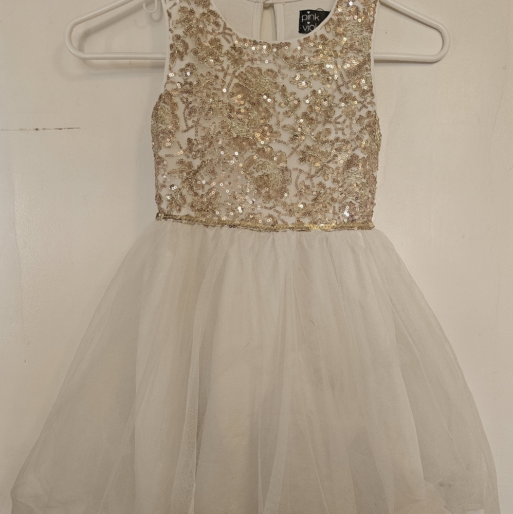 Pink & Violet Girl Dress